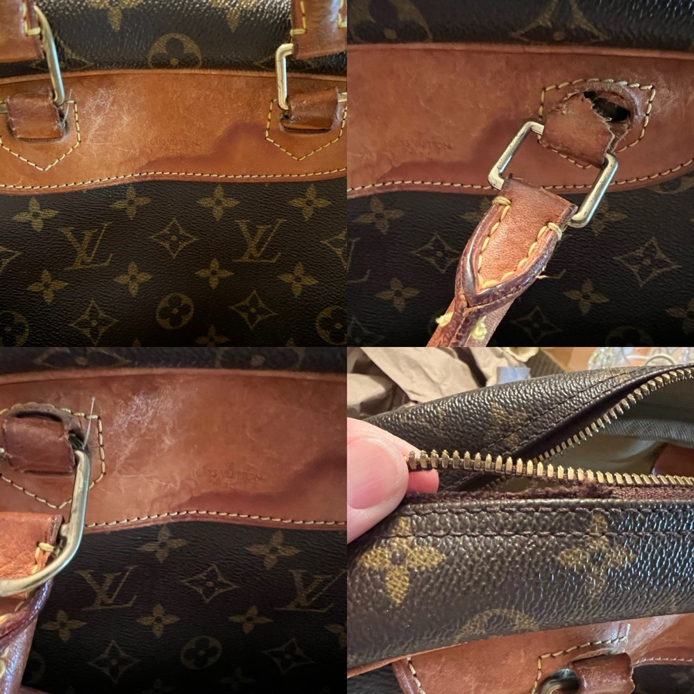 Louis Vuitton Brown Monogram Satchel - Picture 3 of 15